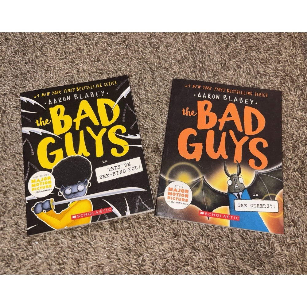 The Bad Guys Series Books Set of 2  (#14 #16) By Aaron Blabey NEW Paperback 2022